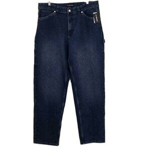 Airwalk Jeans Mens 40x34 Blue Carpenter Cotton Blend Stretch Skater Streetwear